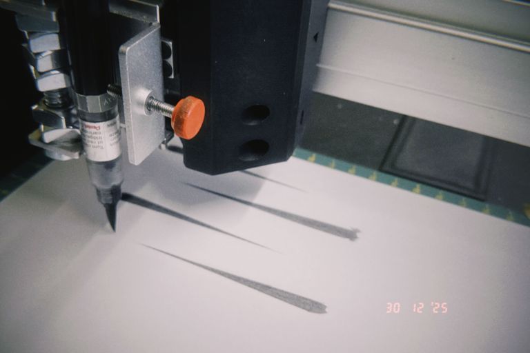 Artwork from project The Drawing Machine